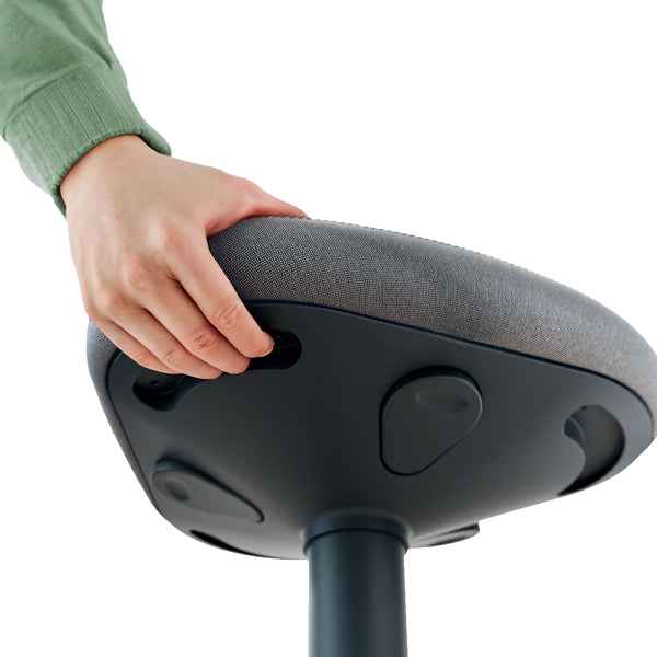 Sgabello Active Comfort in piedi - grigio scuro - Leitz