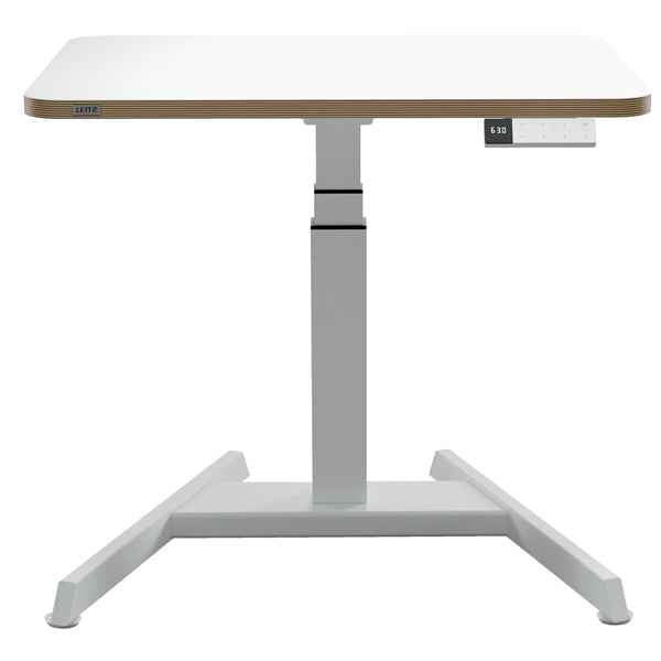 Scrivania Compatta Elettrica Sit-Stand - fissa - 80 x 60 x 65-130 cm - bianco - Leitz