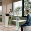 Scrivania Compatta pneumatica Sit-Stand - mobile - 80 x 60 x 75-114 cm - bianco - Leitz