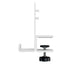 Pannello forato grande - per scrivanie compatte Sit-Stand - con supporto PC/Smartphone, portapenne e gancio - 80 x 25 x 0,8 cm - gri gio chiaro - Leitz