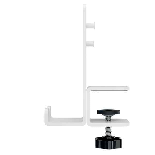 Pannello forato grande - per scrivanie compatte Sit-Stand - con supporto PC/Smartphone, portapenne e gancio - 80 x 25 x 0,8 cm - gri gio chiaro - Leitz