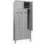 Armadio spogliatoio in metallo salvaspazio - a 4 ante a L - 80 x 50 x 195 cm - grigio - Fasma