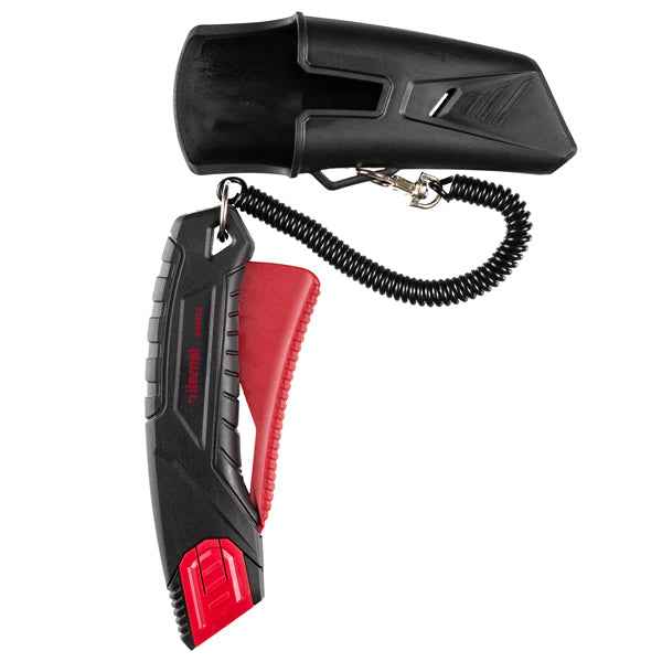 Cutter Super Safety SX 9609 - con custodia - lama a rientro automatico - Iternet