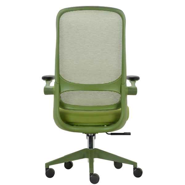 Seduta operativa ergonomica Aurora c/braccioli regolabili verde Unisit
