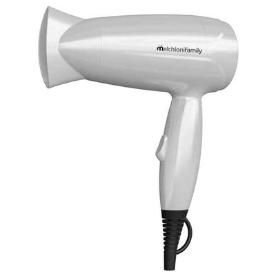 Asciugacapelli da viaggio Handy Style New - 13,5x8x20,5 cm - 1200 W - 220/240 V - grigio - Melchioni family
