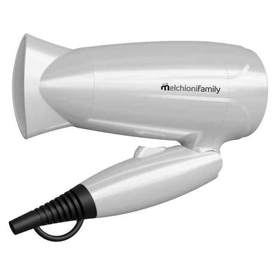 Asciugacapelli da viaggio Handy Style New - 13,5x8x20,5 cm - 1200 W - 220/240 V - grigio - Melchioni family