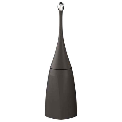 Portascopino da terra EColored - 12 x 12 x 48,5 cm - vesuvian black - Mar Plast