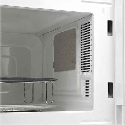 Forno a microonde - con cottura combinata - 20 L - bianco/rosso - Girmi