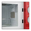 Forno a microonde vintage - con cottura combinata - 20 L - rosso - Girmi