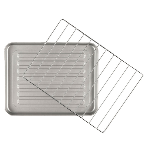 Forno elettrico ventilato - 10 L - nero/rosso - Girmi
