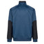 Felpa mezza zip Leeds - taglia XL - blu - U-Power
