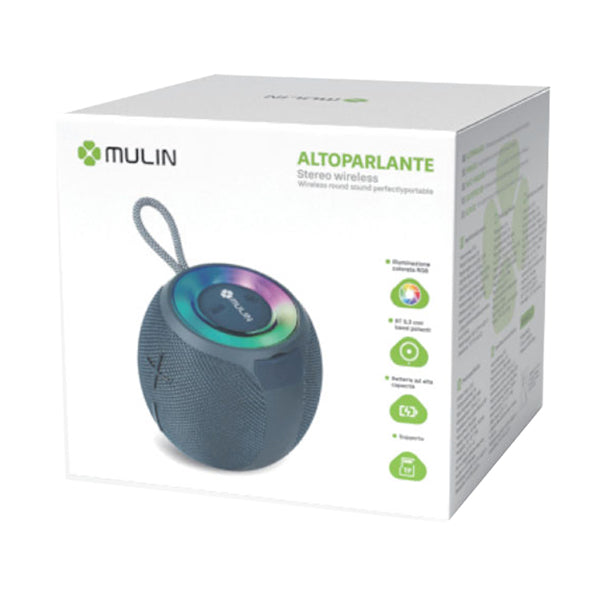 Speaker Bluetooth -  5.3 Nero - MU