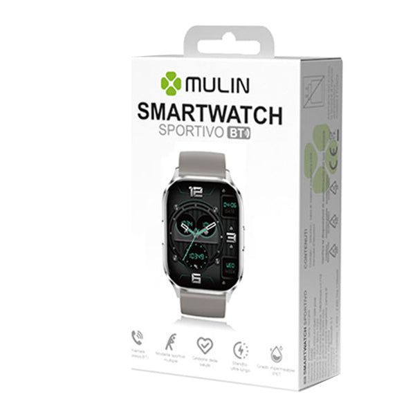 Smartwatch -  Display  AMOLED -  HK21 - Grigio - MU