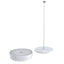 Lampada da tavolo 901 - c/aggancio magnetico - 10 x 30 cm - alluminio - bianco - Palmina