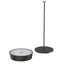 Lampada da tavolo 901 - c/aggancio magnetico - 10 x 30 cm - alluminio - nero - Palmina