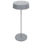 Lampada da tavolo 901 - c/aggancio magnetico - 10 x 30 cm - alluminio - grigio - Palmina