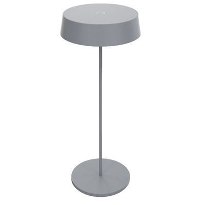 Lampada da tavolo 901 - c/aggancio magnetico - 10 x 30 cm - alluminio - grigio - Palmina