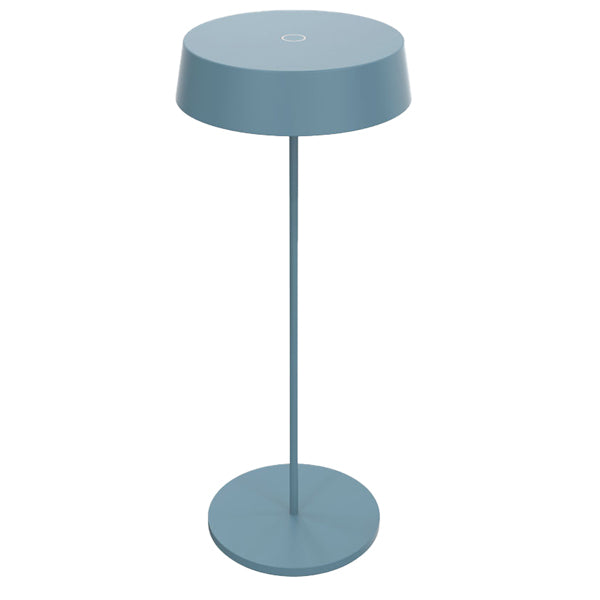 Lampada da tavolo 901 - c/aggancio magnetico - 10 x 30 cm - alluminio - blu - Palmina