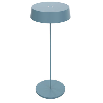 Lampada da tavolo 901 - c/aggancio magnetico - 10 x 30 cm - alluminio - blu - Palmina