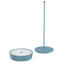 Lampada da tavolo 901 - c/aggancio magnetico - 10 x 30 cm - alluminio - blu - Palmina