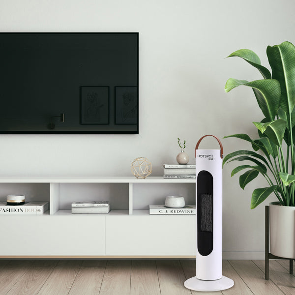 Termoventilatore torre HOT SPOT - 2000 W - 23 x 23 x 62 cm - bianco - CFG