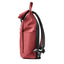 Zaino Roll-top Drop2Go - 30 x 42 x 14 cm - gomma - bordeaux - In Tempo