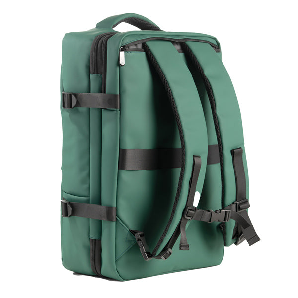 Zaino Travel Backpack Drop2Go - 30 x 15 x 45 cm - gomma - verde - In Tempo