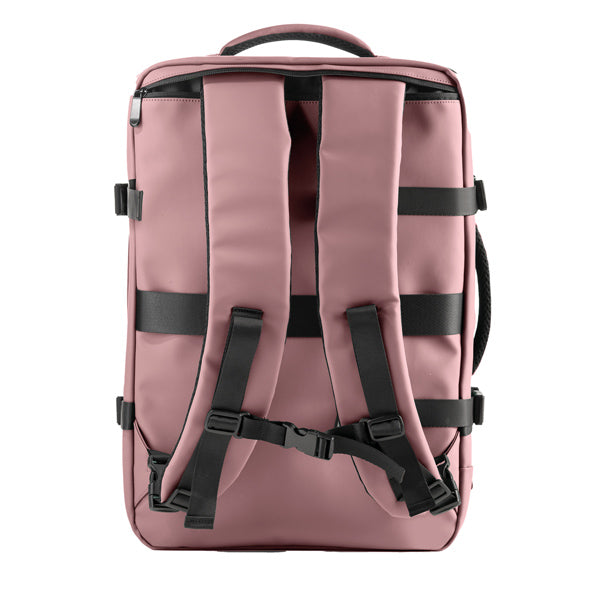 Zaino Travel Backpack Drop2Go - 30 x 15 x 45 cm - gomma - cipria - In Tempo