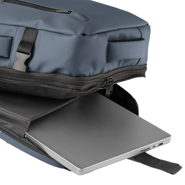 Zaino Travel Backpack Drop2Go - 30 x 15 x 45 cm - gomma - blu - In Tempo