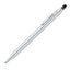 Penna sfera Click - punta M - fusto cromo - Cross