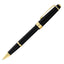 Penna roller Bailey Light - punta F - fusto nero/oro - Cross