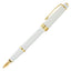 Penna stilografica Bailey Light - punta M - fusto bianco/oro - Cross
