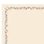 Diplomi - stampa offset fiori - A4 - 120 gr - avorio - Sadoch - conf. 10 pezzi