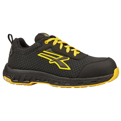 Calzatura di sicurezza Maverick Red Ego S3S ESD - numero 37 - nero/giallo - U-Power