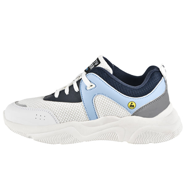 Calzatura bassa Sloan O1 LOW - numero 40 - bianco/azzurro - Safety Jogger