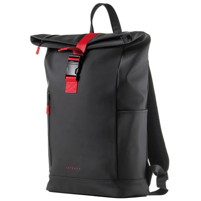 Zaino Roll-top Drop2Go - 30 x 42 x 14 cm - gomma - nero - In Tempo