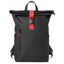 Zaino Roll-top Drop2Go - 30 x 42 x 14 cm - gomma - nero - In Tempo