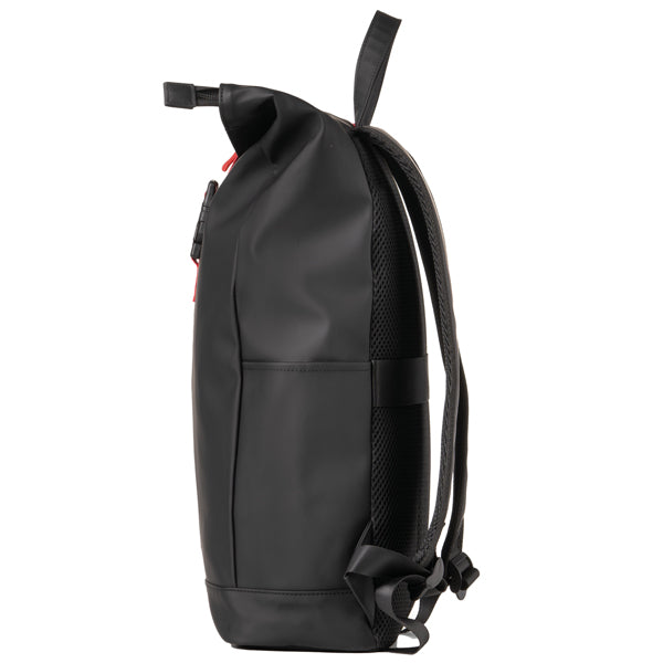 Zaino Roll-top Drop2Go - 30 x 42 x 14 cm - gomma - nero - In Tempo
