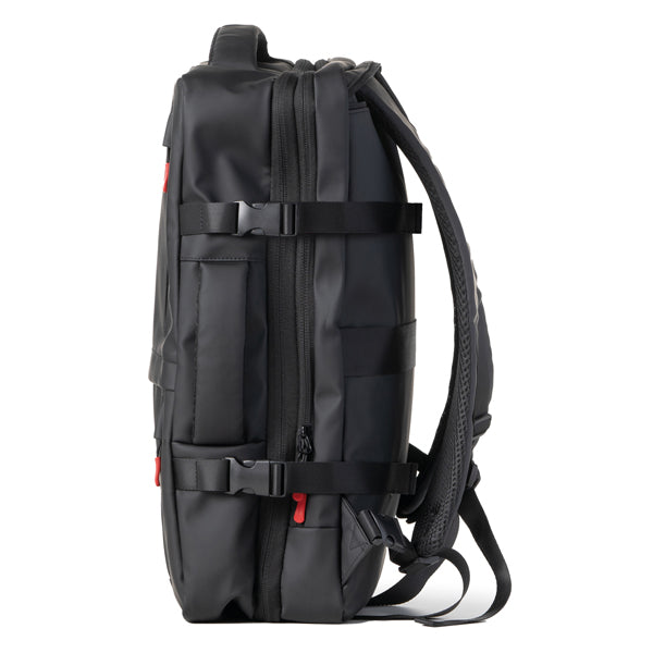 Zaino Travel Backpack Drop2Go - 30 x 15 x 45 cm - gomma - nero - In Tempo