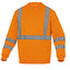 Felpa sportiva Astral - alta visibilità - tg. S - arancio fluo - Deltaplus
