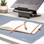 Sottomano da scrivania Breyta - 40 x 80cm - Blu marino - Fellowes