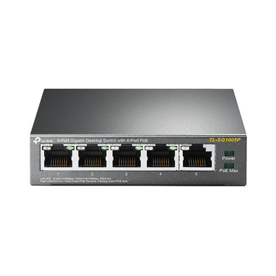 Switch - Desktop 5 Porte Gigabit - 4 porte PoE - Tp-Link