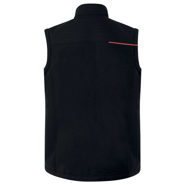 Giacca Softshell 2 in 1 Soccia - taglia L - nero/rosso - Deltaplus
