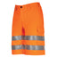 Bermuda alta visibilità Altair - taglia M - arancio fluo - U-Power