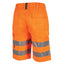 Bermuda alta visibilità Altair - taglia L - arancio fluo - U-Power