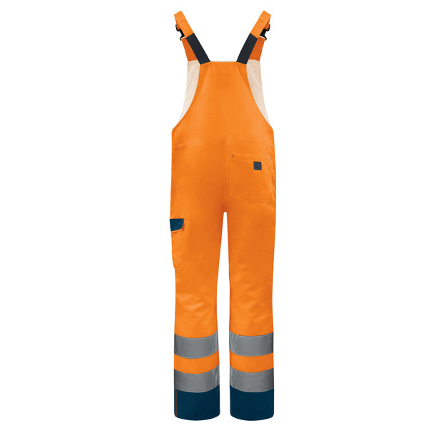 Salopette alta visibilità M1SA2HV - taglia XXL - arancio fluo - Deltaplus