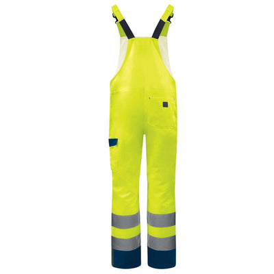 Salopette alta visibilità M1SA2HV - taglia L - giallo fluo - Deltaplus