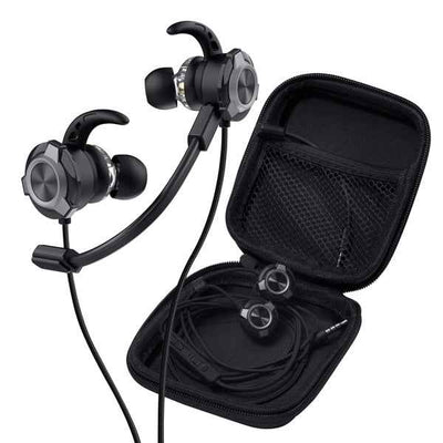 Auricolari - doppio  microfono staccabile - Nero - Trust