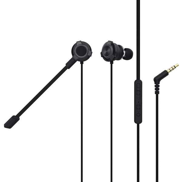 Auricolari - doppio  microfono staccabile - Nero - Trust