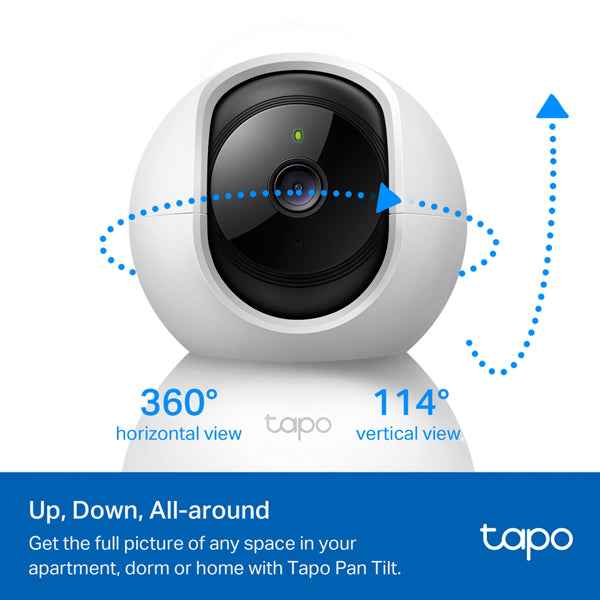 Telecamera Tapo TC70 - Wi-Fi 1080p - uso in interno - Tp-Link